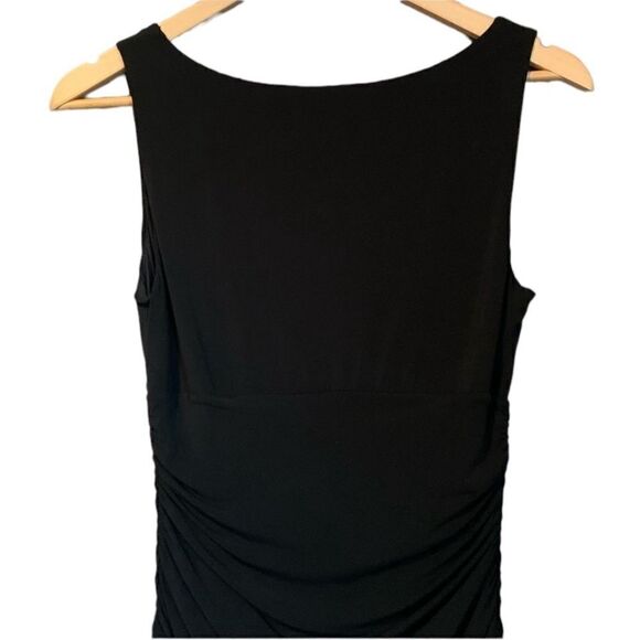 BCBG Maxarzia black midi dress. Size medium - Picture 8 of 12